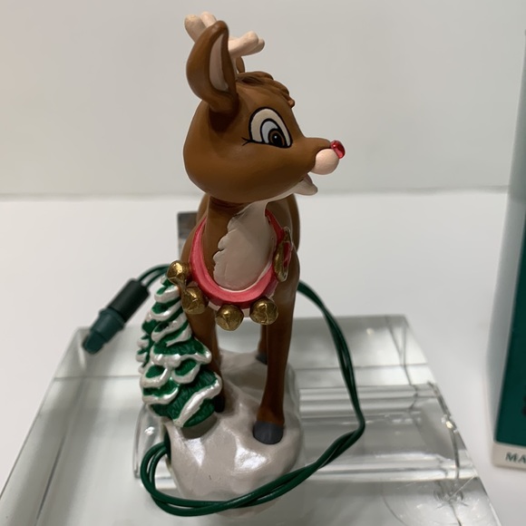 Rudolph The red nosed Reindeer ornament Hallmark 1996 - Picture 3 of 12